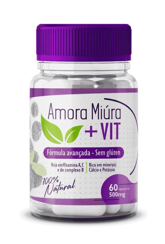 Amora Miura + Vit, suplemento desenvolvido para aliviar ondas de calor, irritabilidade e outros sintomas da menopausa